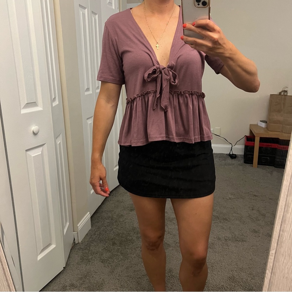 Amazon Purple Top size L